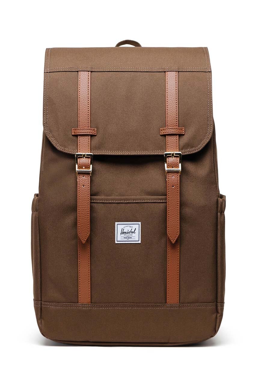 Σακίδιο πλάτης Herschel Retreat Backpack χρώμα: καφέ