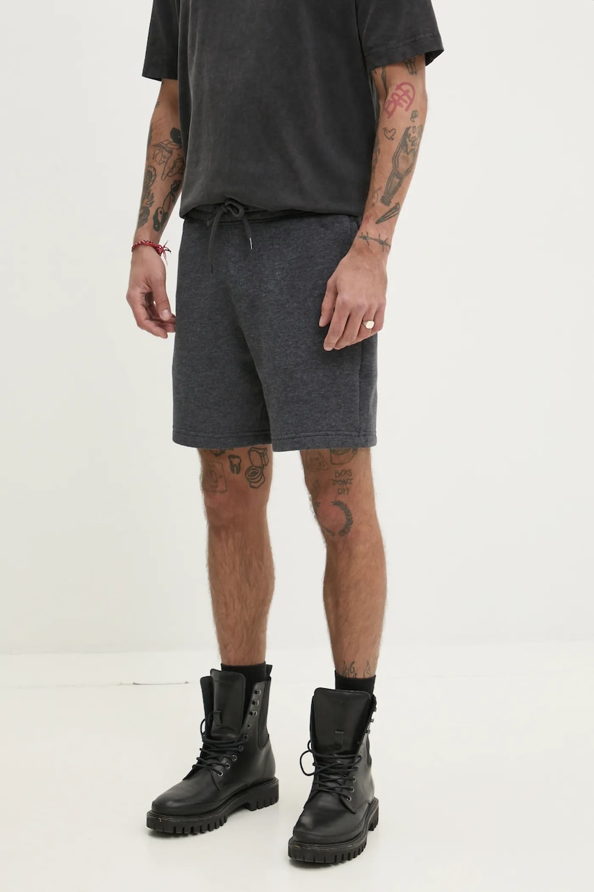 Σορτς Hollister Co. χρώμα: γκρι, KI328-5030