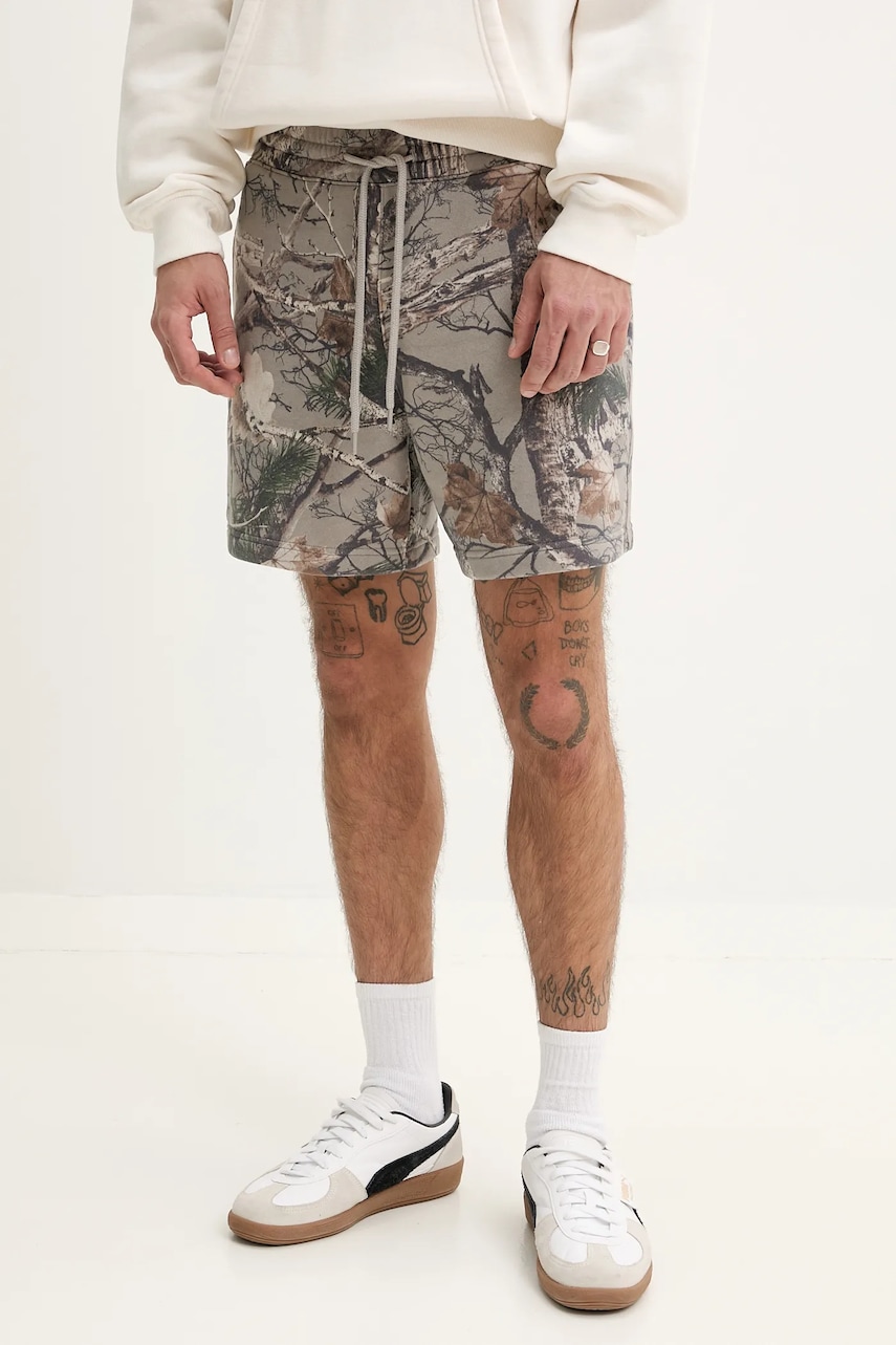 Σορτς Hollister Co. χρώμα: γκρι, KI328-5049