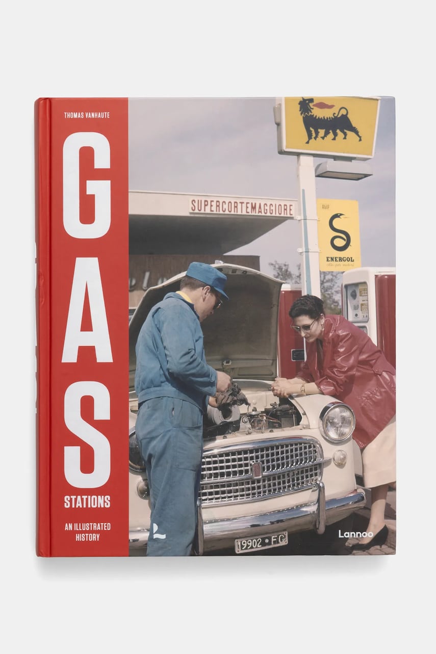 Βιβλίο home & lifestyle Gas Stations by Thomas Vanhaute, English χρώμα: κόκκινο