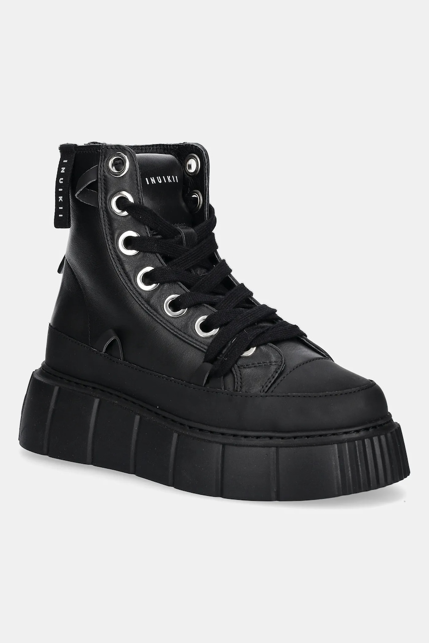 Δερμάτινα παπούτσια Inuikii Leather Matilda χρώμα: μαύρο, 1001.002.0042.000 / 35203-033