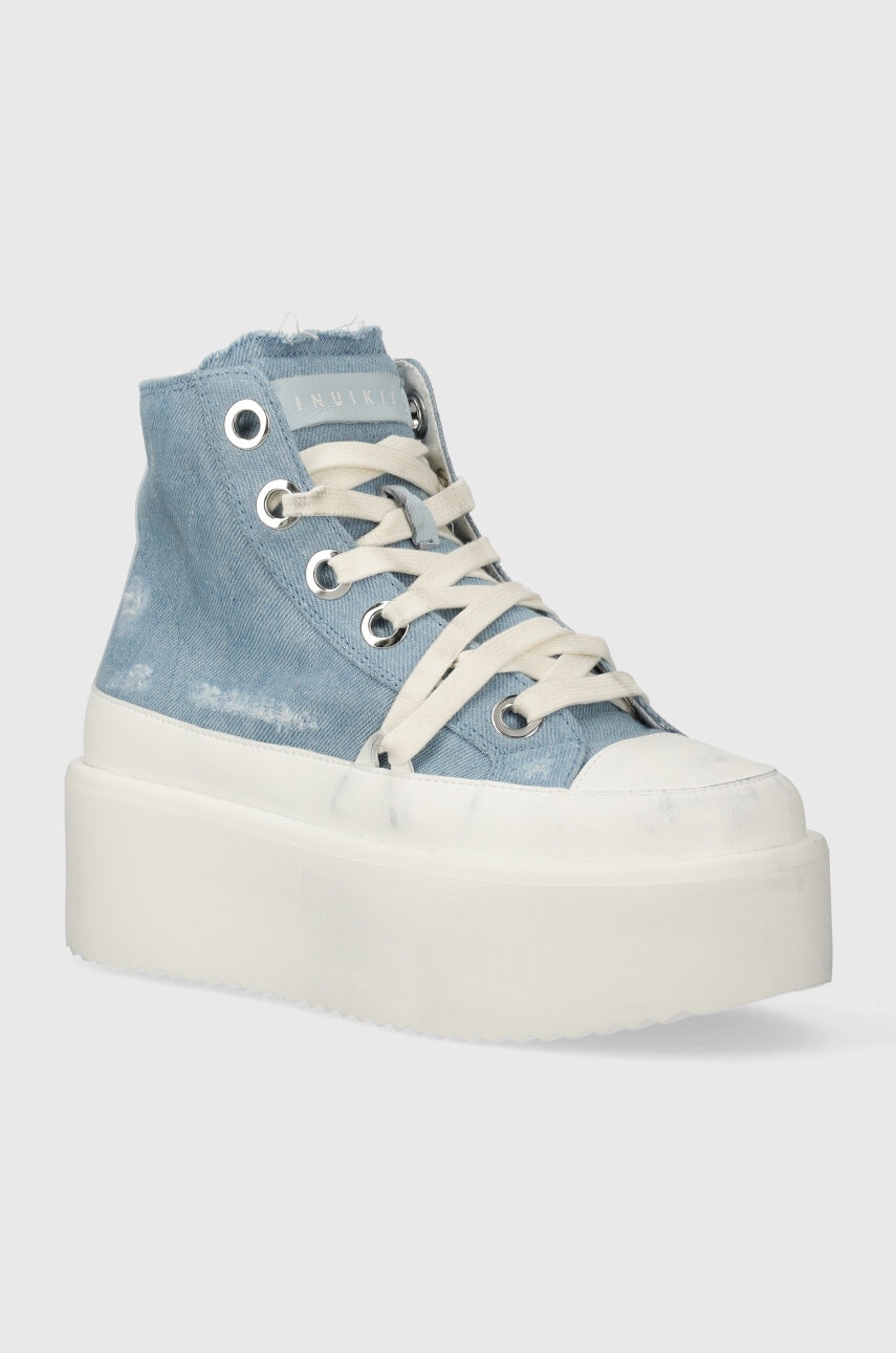Πάνινα παπούτσια Inuikii Levy Jeans High Levy Jeans High 30103-058 30103-058