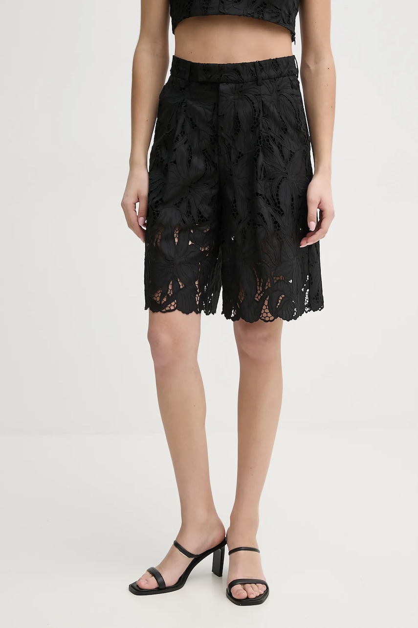 Σορτς ISABELLE BLANCHE χρώμα: μαύρο, IS25SS-P101-T020