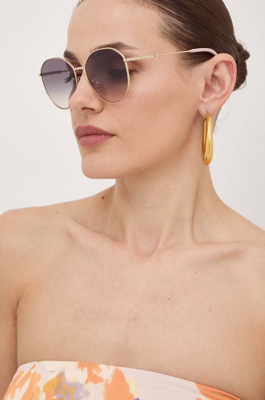 Γυαλιά ηλίου Jimmy Choo χρώμα: μοβ, 0JC4007BD 0JC4007BD