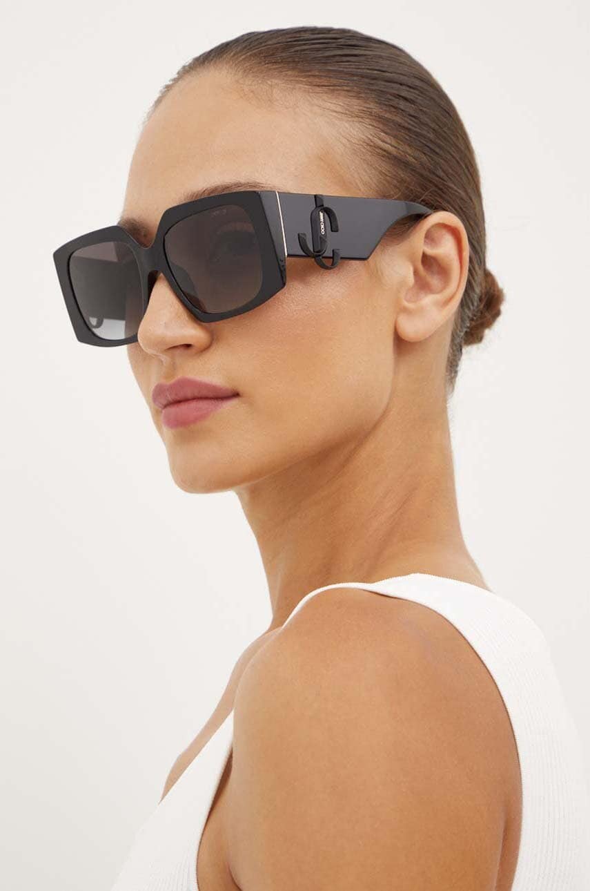 Γυαλιά ηλίου Jimmy Choo χρώμα: μαύρο, 0JC5006U