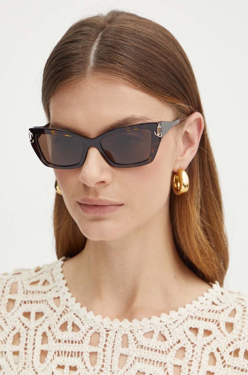 Γυαλιά ηλίου Jimmy Choo χρώμα: καφέ, 0JC5011U 0JC5011U