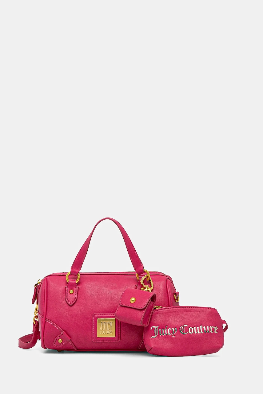 Τσάντα Juicy Couture POPPY χρώμα: μαύρο, BEJYF8789WVP