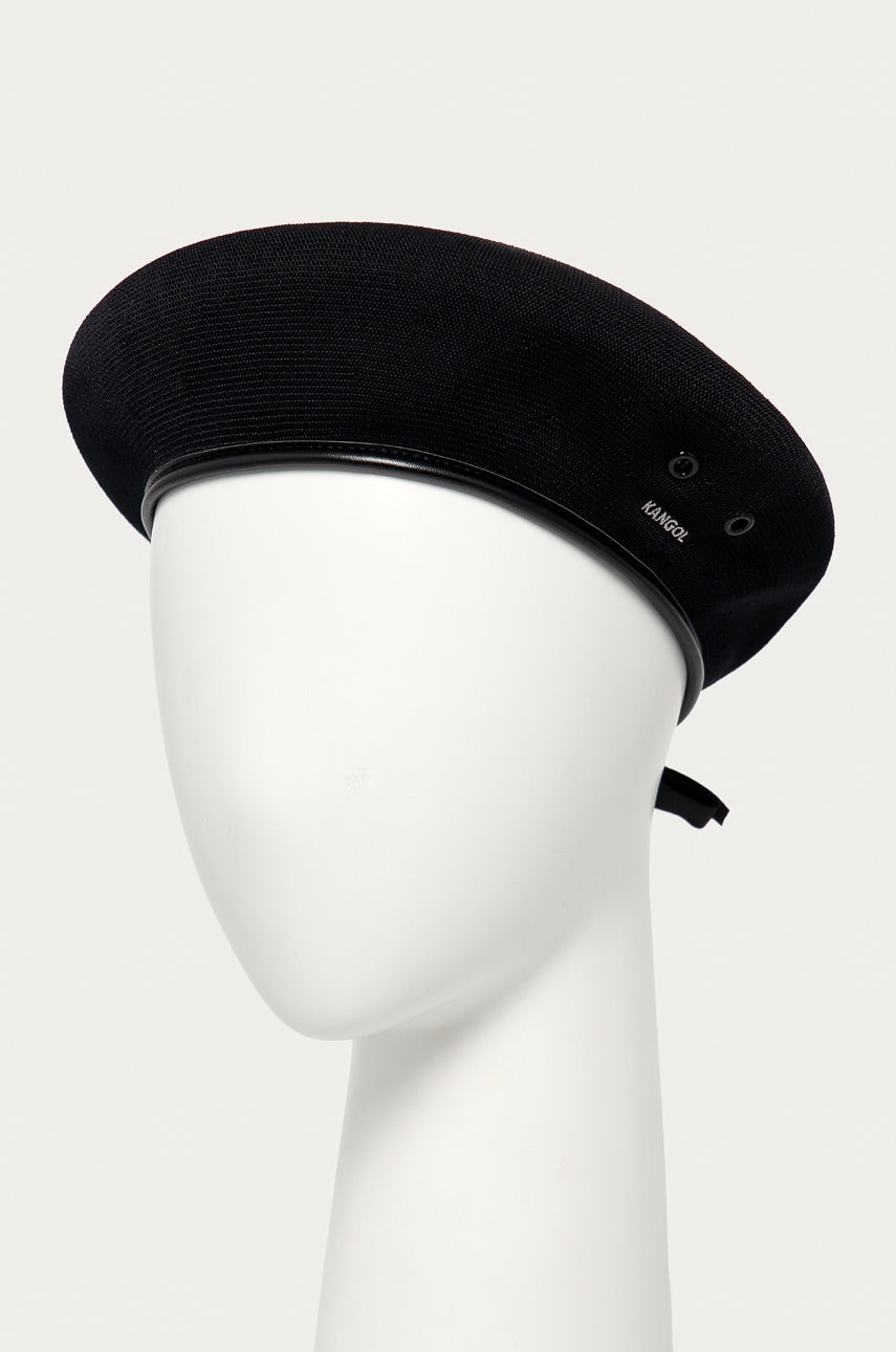 Μπερές Kangol χρώμα: μαύρο
