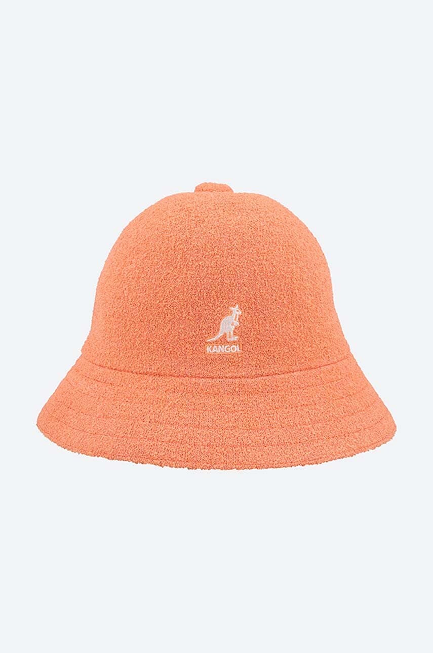 Καπέλο Kangol Bermuda Casual χρώμα: πορτοκαλί