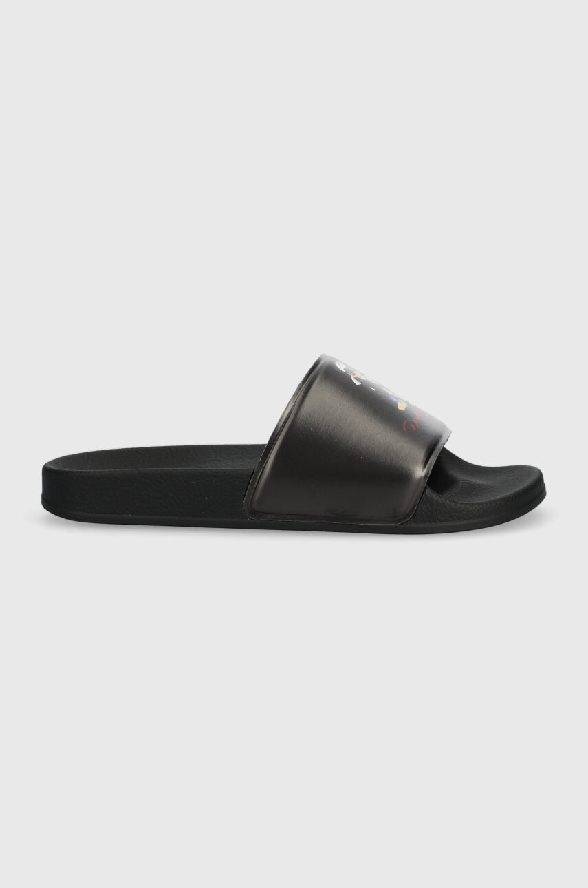Παντόφλες Karl Lagerfeld KONDO KL x DD χρώμα: μαύρο, KL98903