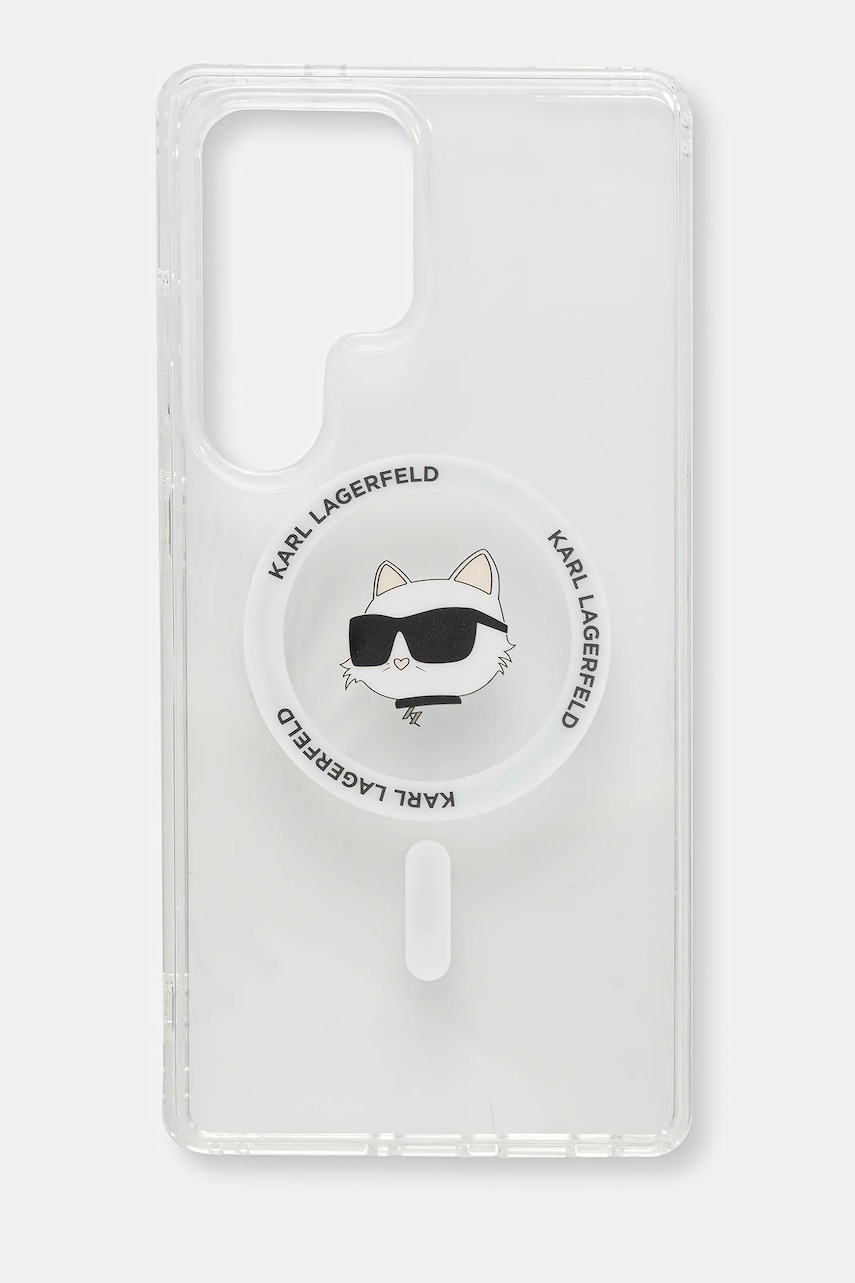 Θήκη κινητού Karl Lagerfeld Samsung Galaxy S25 Ultra χρώμα: διάφανο, KLHMS25LHLSCHH