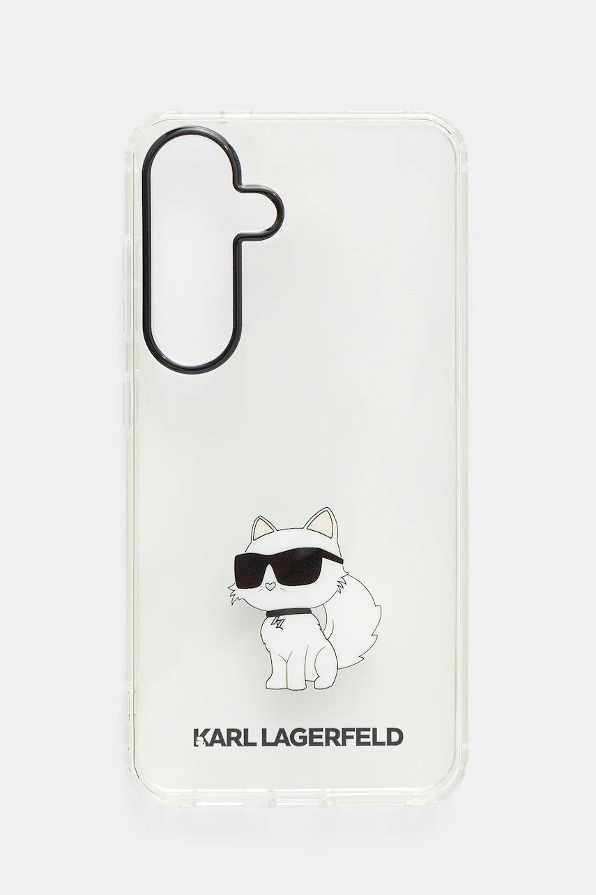 Θήκη κινητού Karl Lagerfeld Samsung S24 Ultra χρώμα: διάφανο, KLHCS24SHNCHTCT