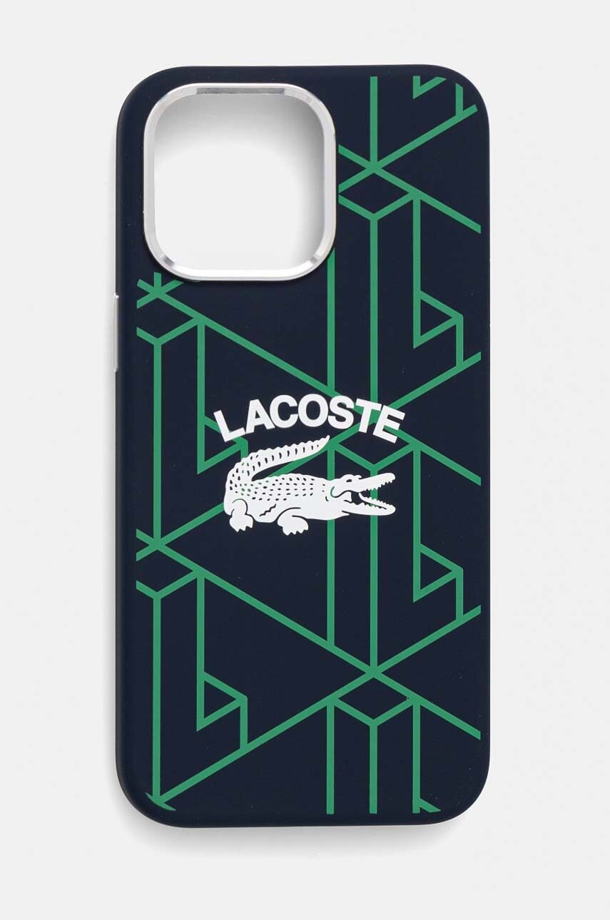 Θήκη κινητού Lacoste iPhone 15 Pro Max 6.7 χρώμα: ναυτικό μπλε, LCHMP15XSBIV