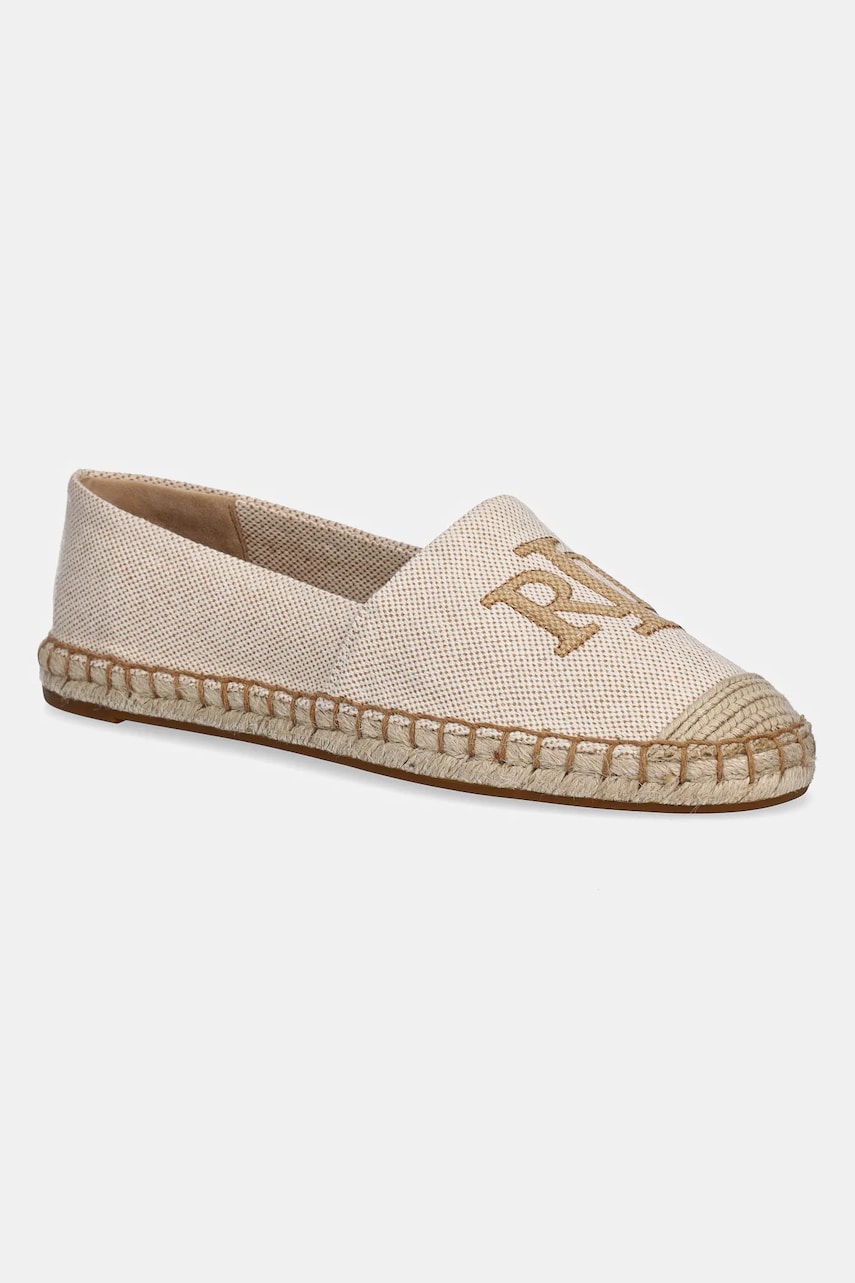 Εσπαντρίγιες Lauren Ralph Lauren Cameryn Lg 2 χρώμα: μπεζ, 802962171004