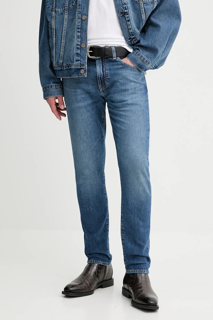 Τζιν παντελόνι Levi's 512 SLIM χρώμα: μπλε, 28833