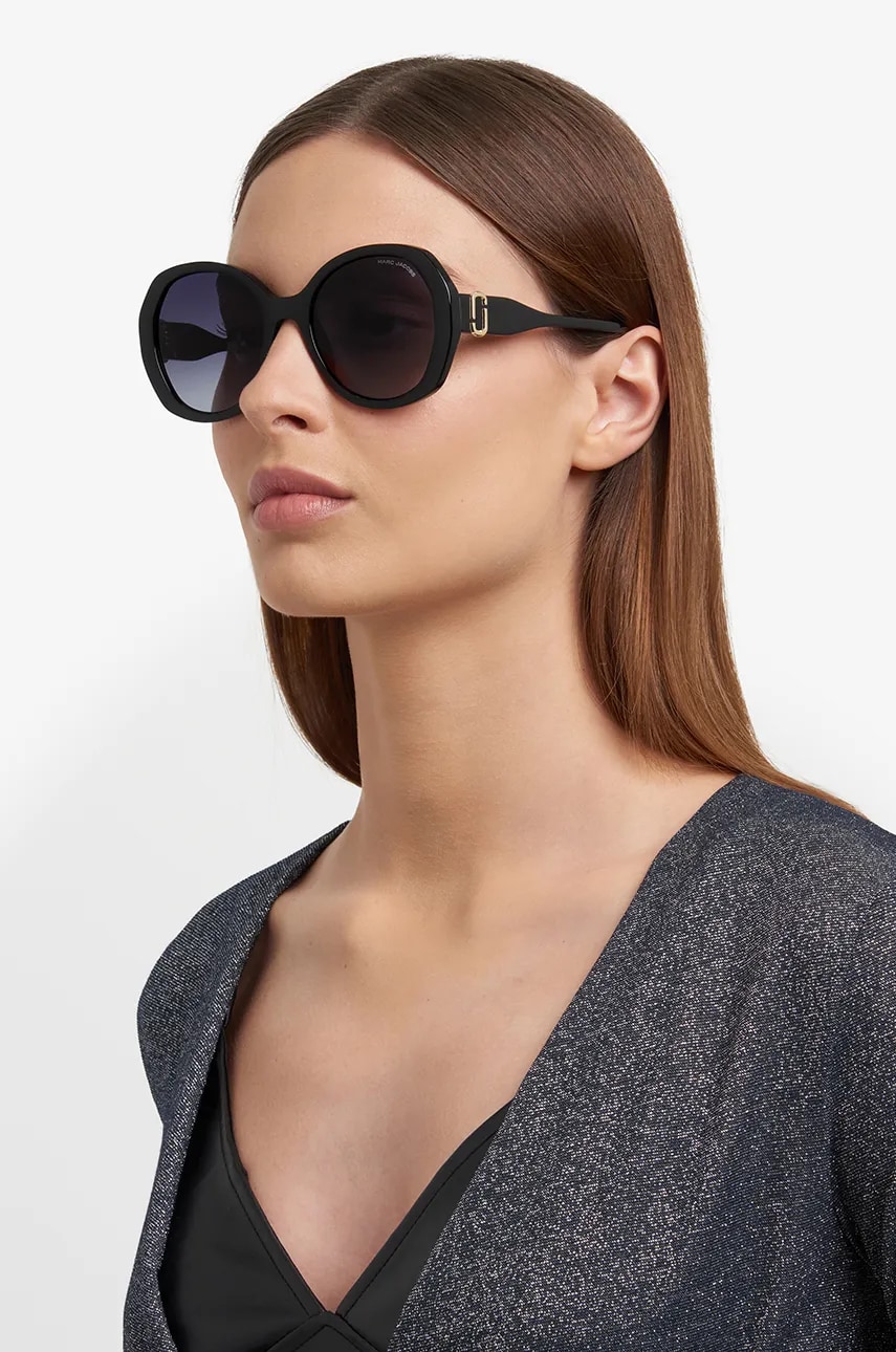 Γυαλιά ηλίου Marc Jacobs χρώμα: μαύρο, MARC 763/S
