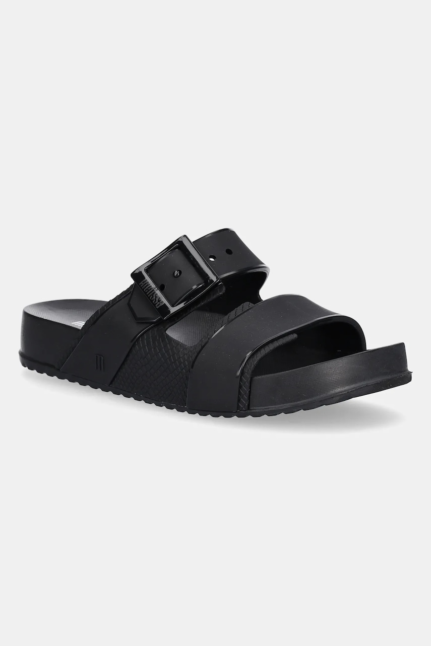 Παντόφλες Melissa COZY CONNECTION SLIDE χρώμα: μαύρο, M 35832
