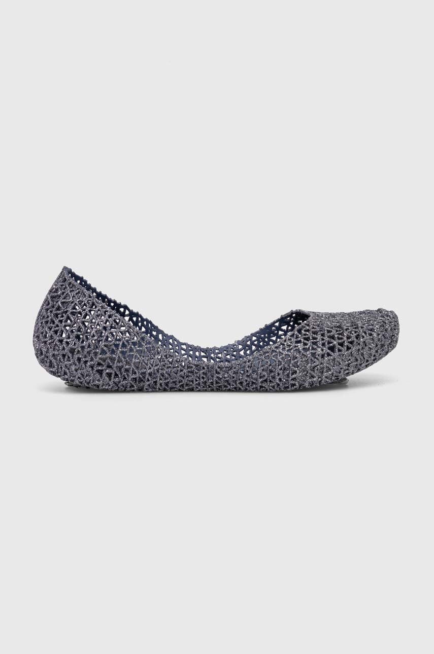 Μπαλαρίνες Melissa MELISSA CAMPANA PAPEL VII AD χρώμα: ναυτικό μπλε, M.31512.4063