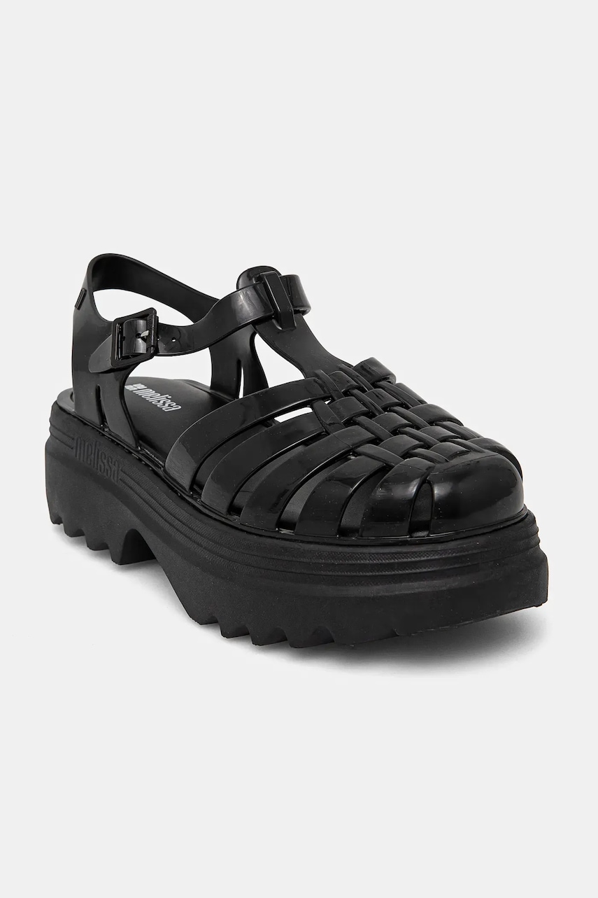 Σανδάλια Melissa MELISSA POSSESSION PLATFORM II AD χρώμα: μαύρο, M 35818.BG449