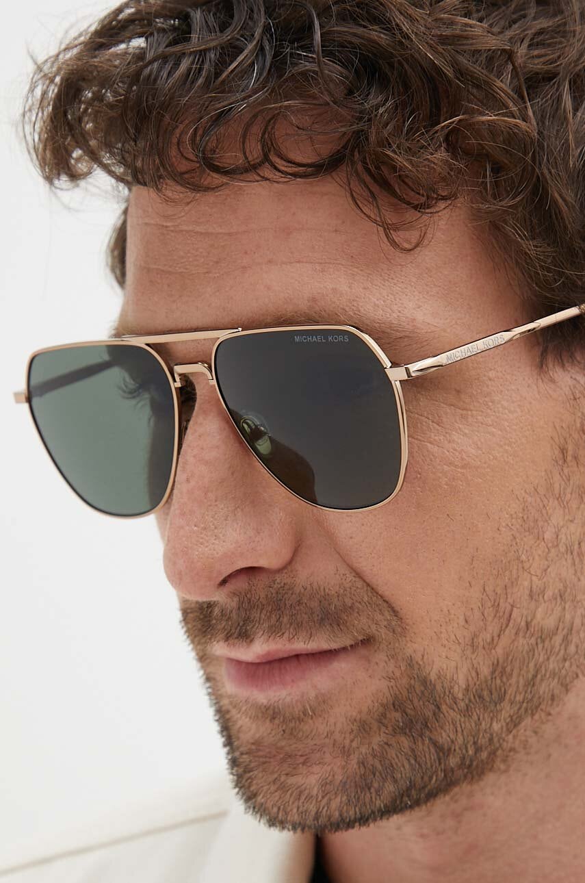 Γυαλιά ηλίου Michael Kors KESWICK χρώμα: χρυσαφί, 0MK1156