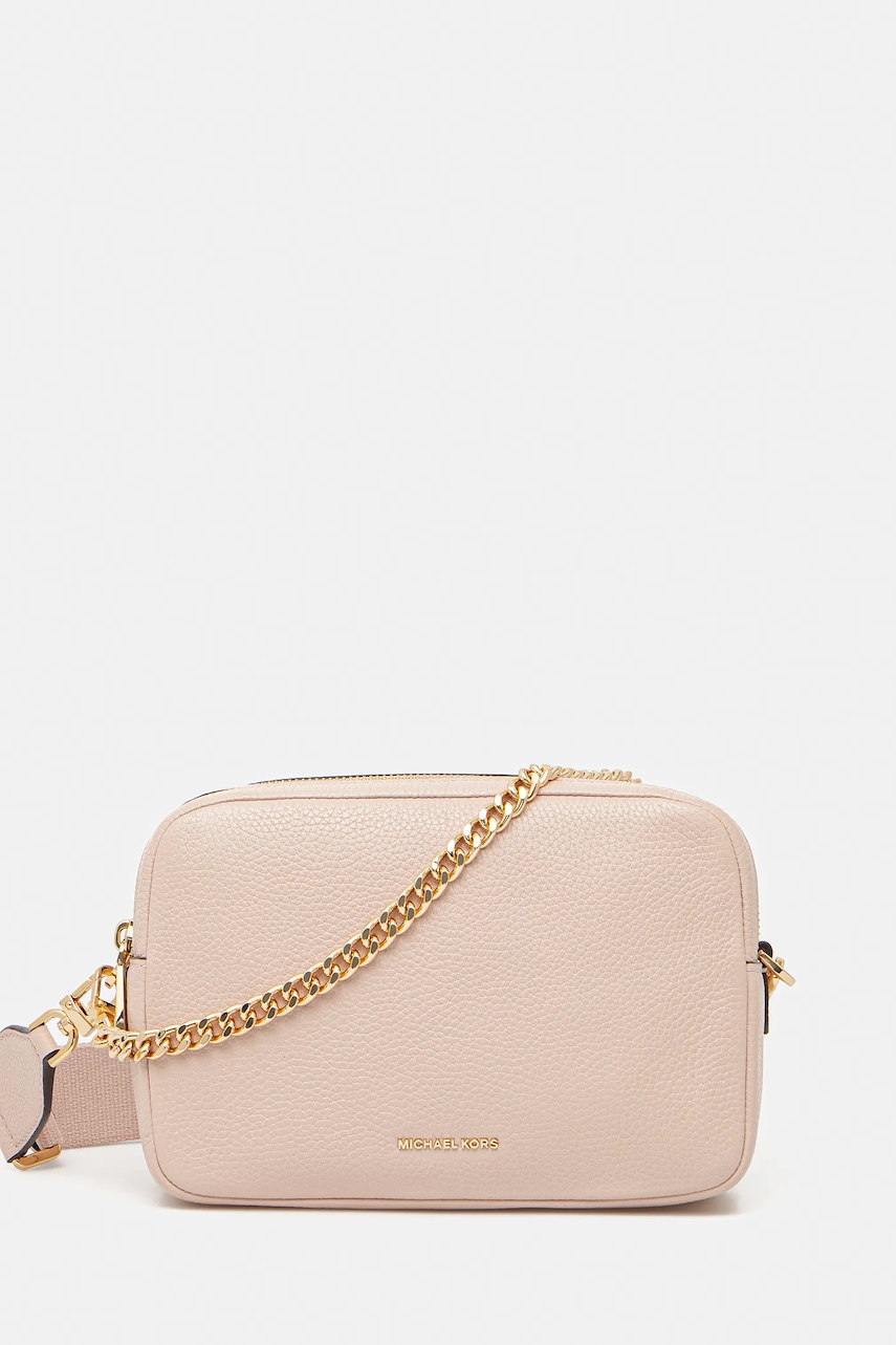 Δερμάτινη τσάντα MICHAEL Michael Kors χρώμα: μαύρο, 32S5GYTC5L