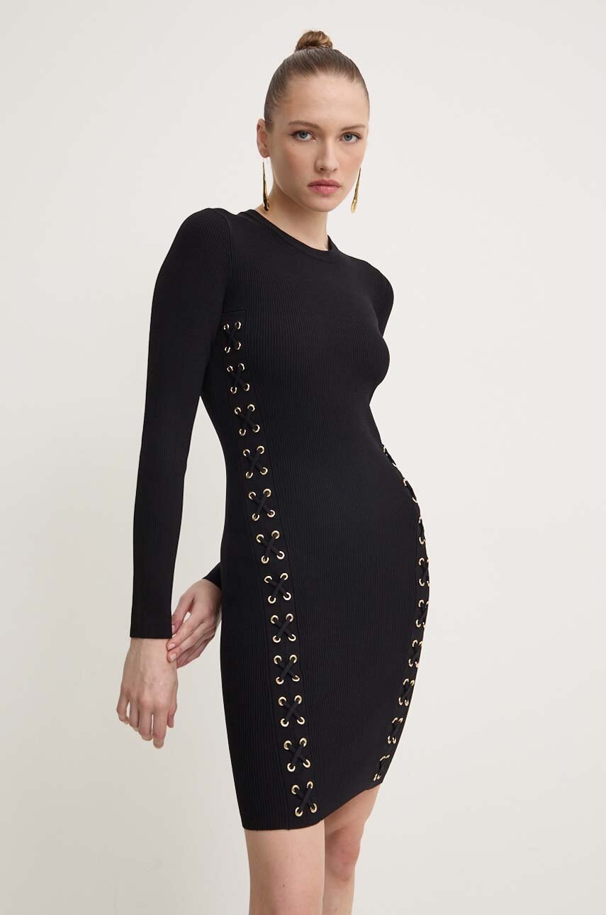 Φόρεμα MICHAEL Michael Kors χρώμα: μαύρο, MT482FQ5ZV