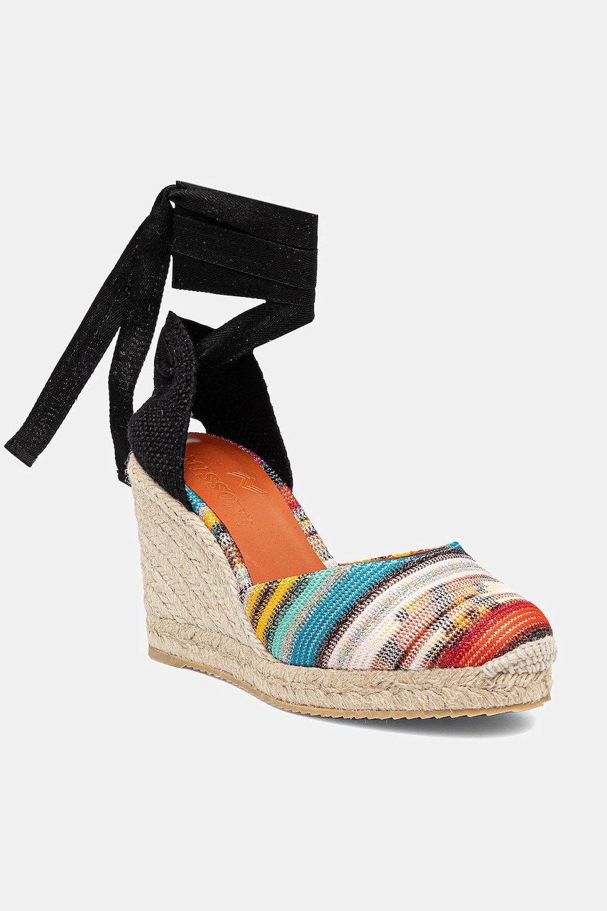 Εσπαντρίγιες Missoni Eva 80 χρώμα: πολύχρωμο, MWB008_083