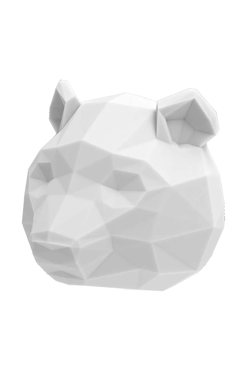 Επιτοίχιο φως νυκτός MOB Wild Light Bear 16 x 16 x 17 cm χρώμα: άσπρο