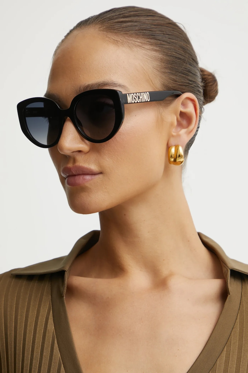 Γυαλιά ηλίου Moschino χρώμα: μαύρο, MOS173/S