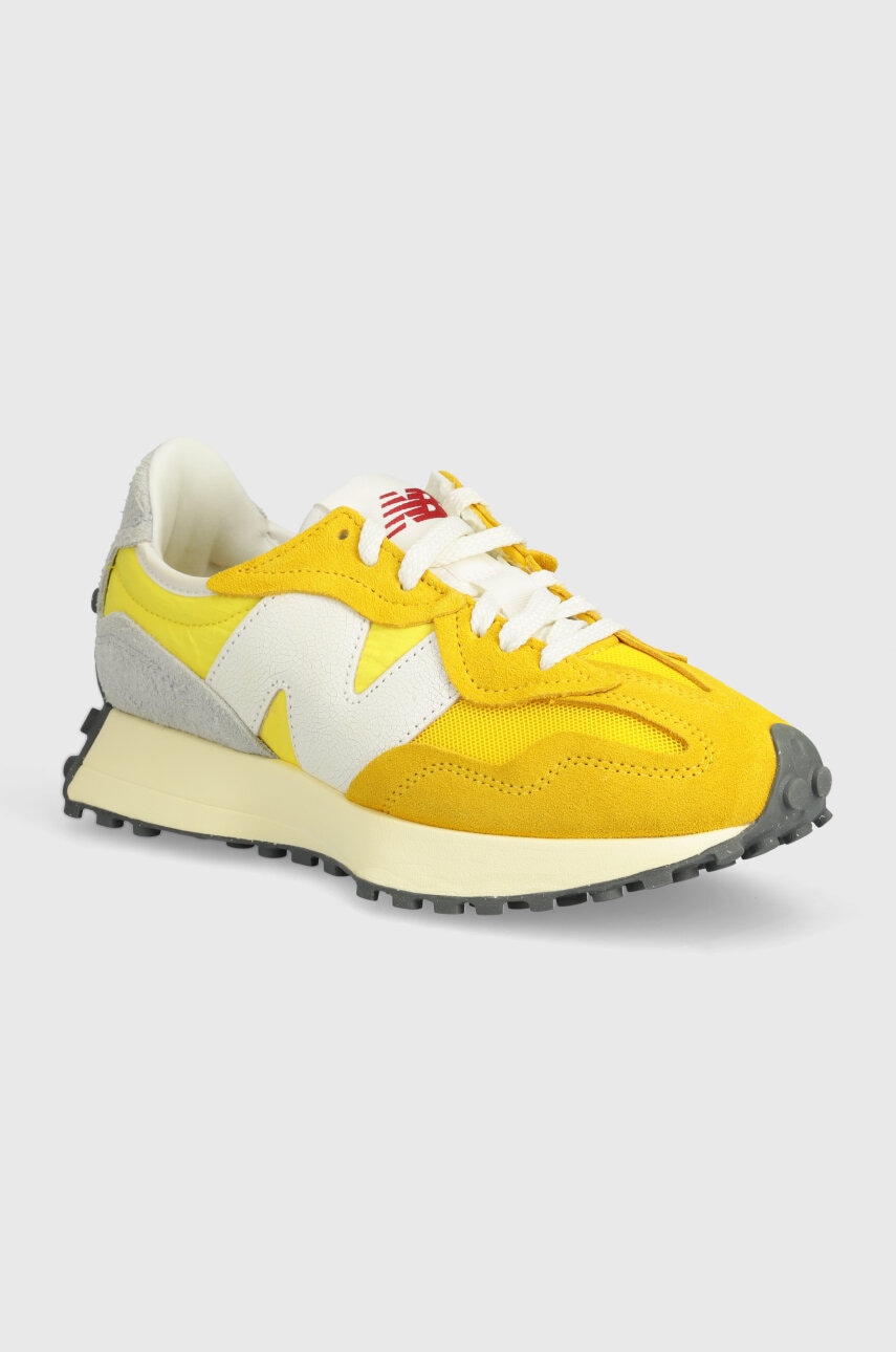Αθλητικά New Balance 327 χρώμα: κίτρινο, U327WRE