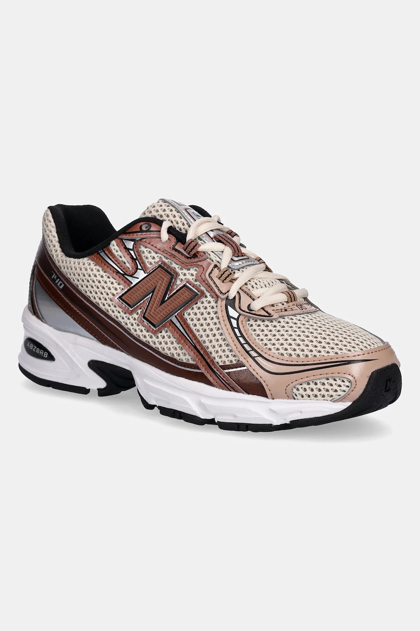 Αθλητικά New Balance 740 χρώμα: καφέ, U740BB2