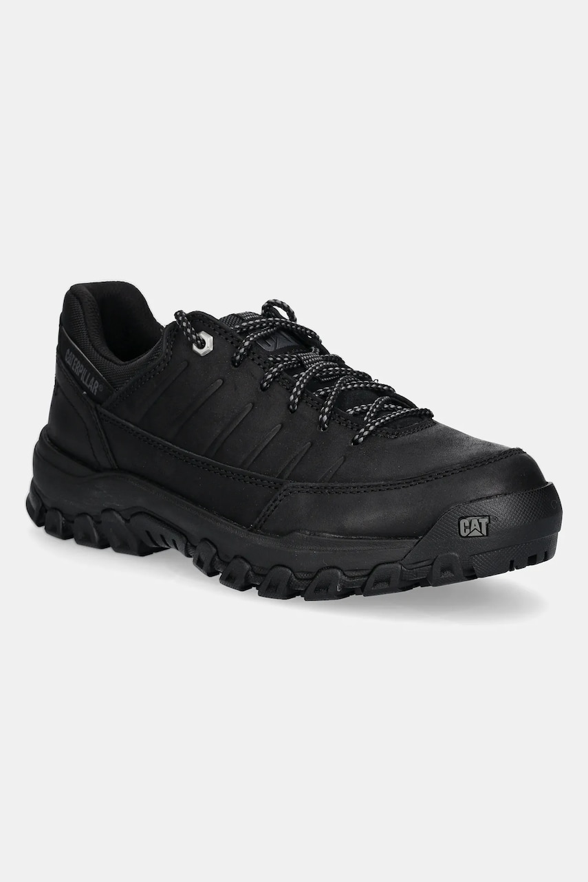 Nubuck sneakers Caterpillar THRESHOLD REBOUND LOW χρώμα: μαύρο, P726207