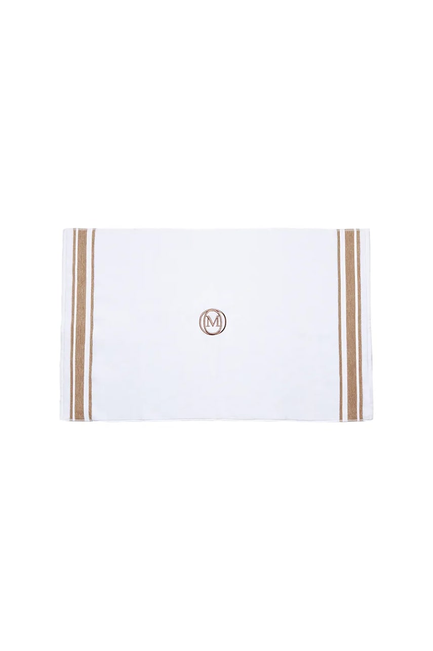 Χαλί μπάνιου Officine Monogram Monogram Linea 60 x 100 cm χρώμα: μπεζ