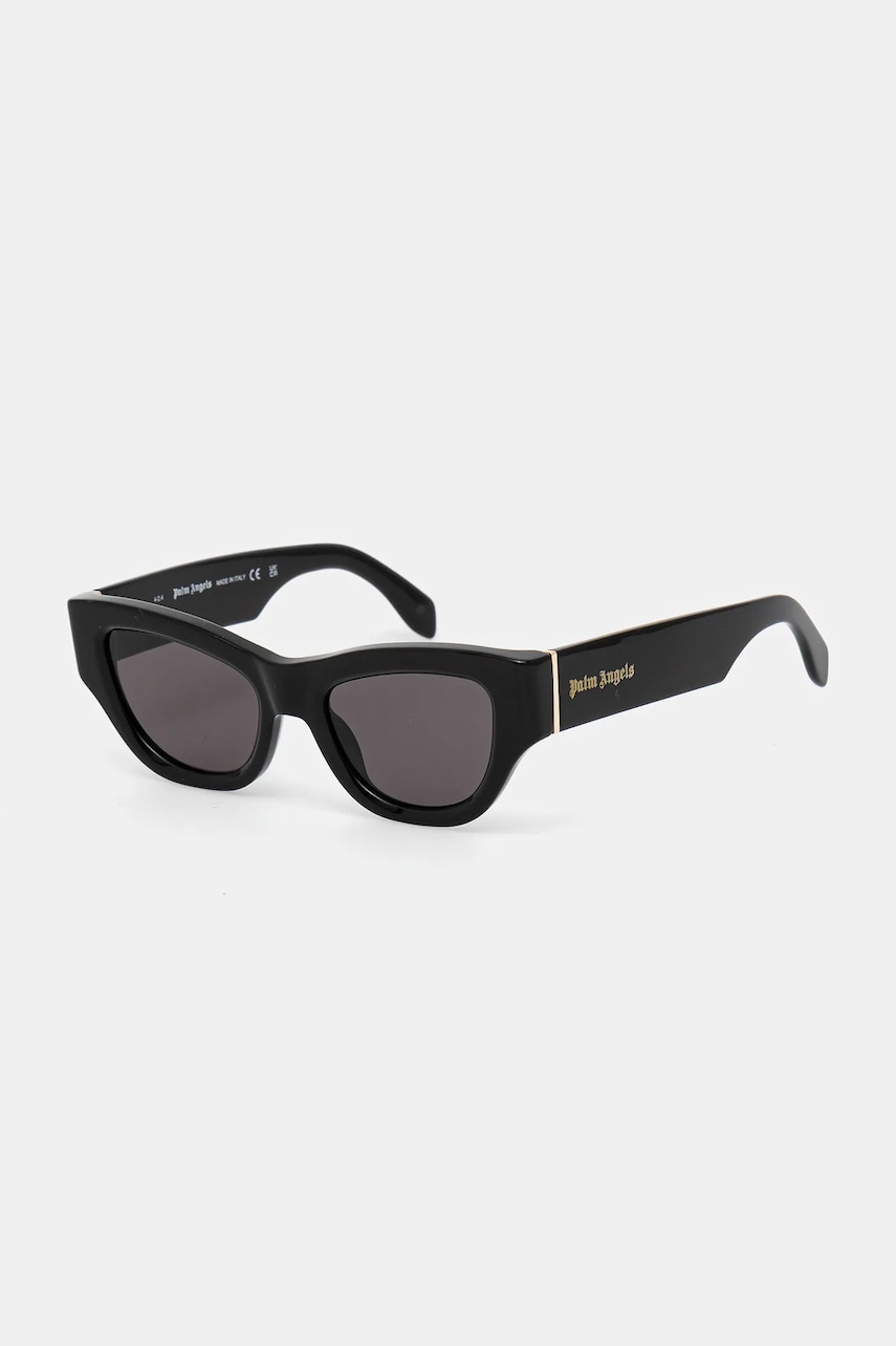 Γυαλιά ηλίου Palm Angels χρώμα: μαύρο, PERI087_501007