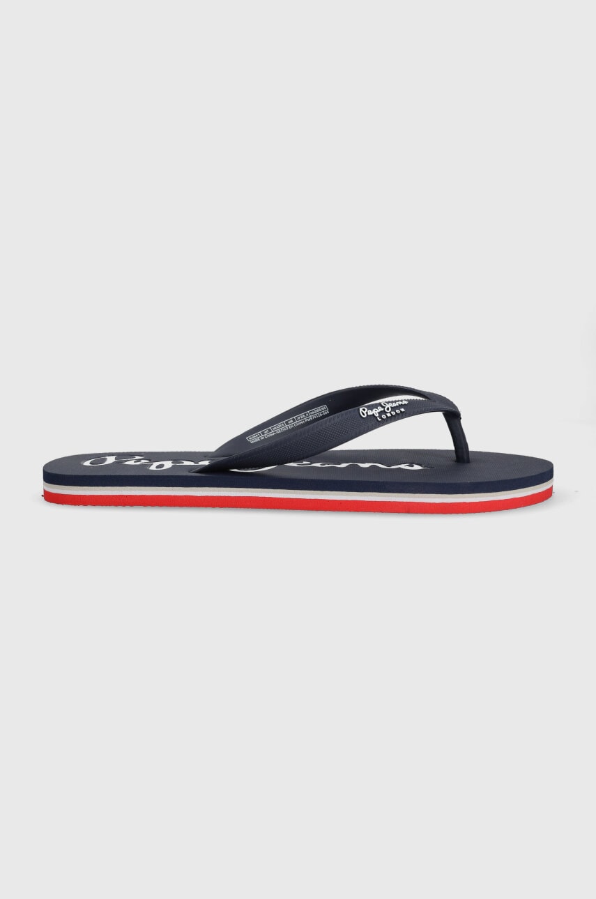 Σαγιονάρες Pepe Jeans BAY BEACH BAY BEACH χρώμα: ναυτικό μπλε, PMS70128 PMS70128