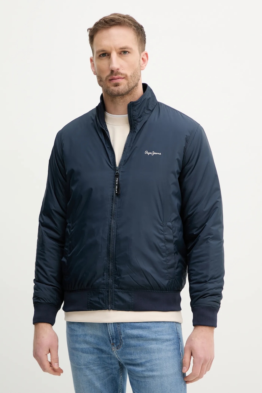 Μπουφάν Pepe Jeans MUSTREL χρώμα: κόκκινο, PM403108