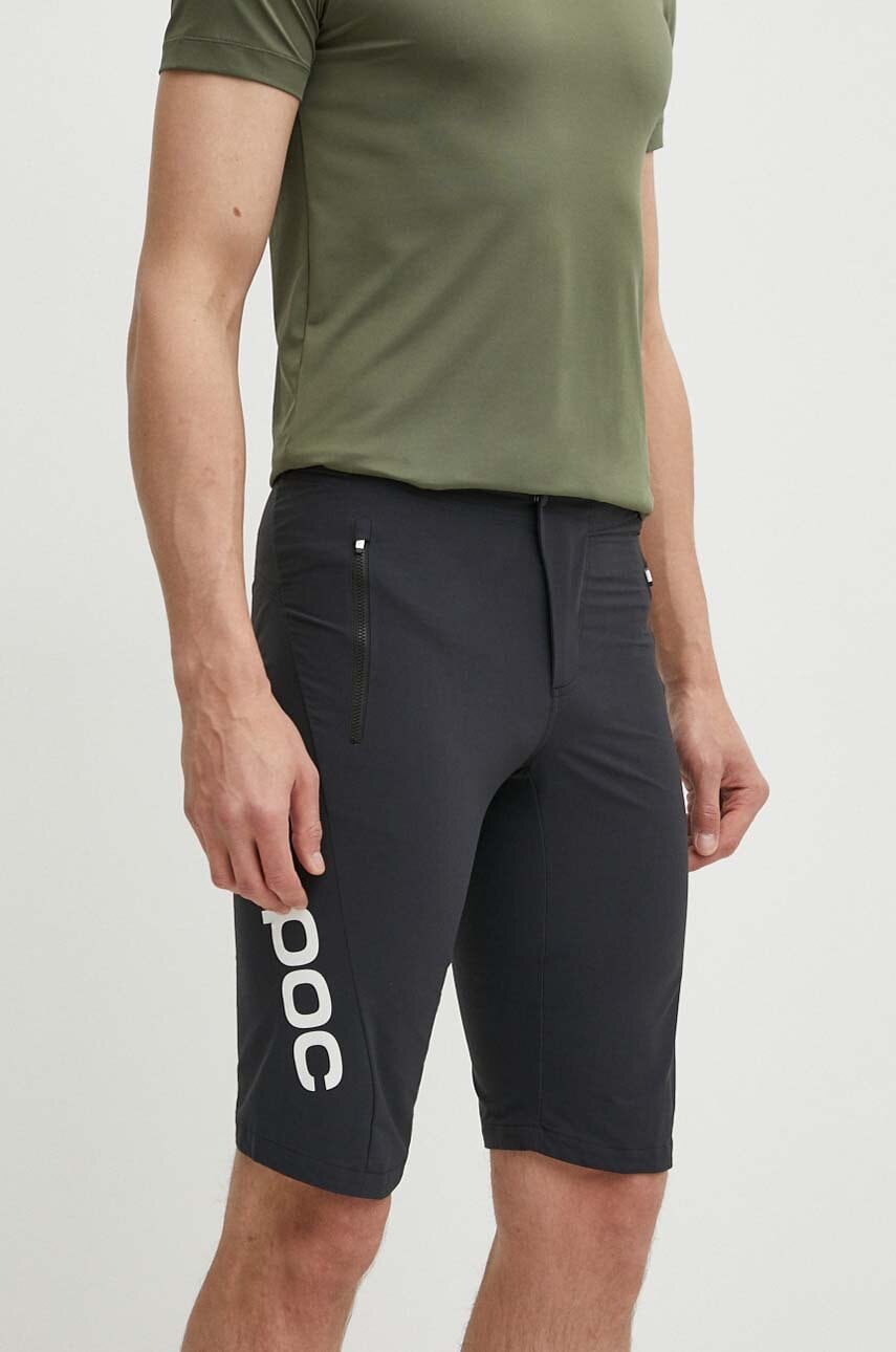 Ποδηλατικό σορτς POC Essential Enduro χρώμα: μαύρο