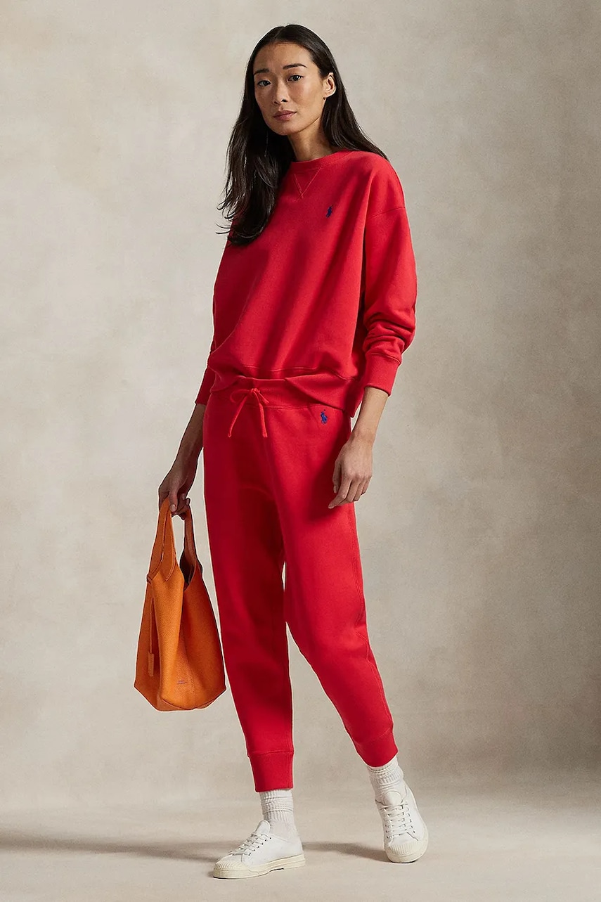 Παντελόνι φόρμας Polo Ralph Lauren χρώμα: κόκκινο, 211949978