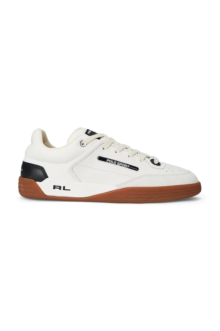 Δερμάτινα αθλητικά παπούτσια Polo Ralph Lauren Ps 150 χρώμα: άσπρο, 809961160001
