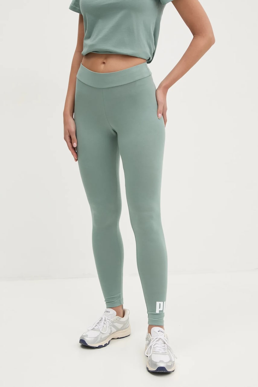 Κολάν Puma χρώμα: πράσινο, 682427