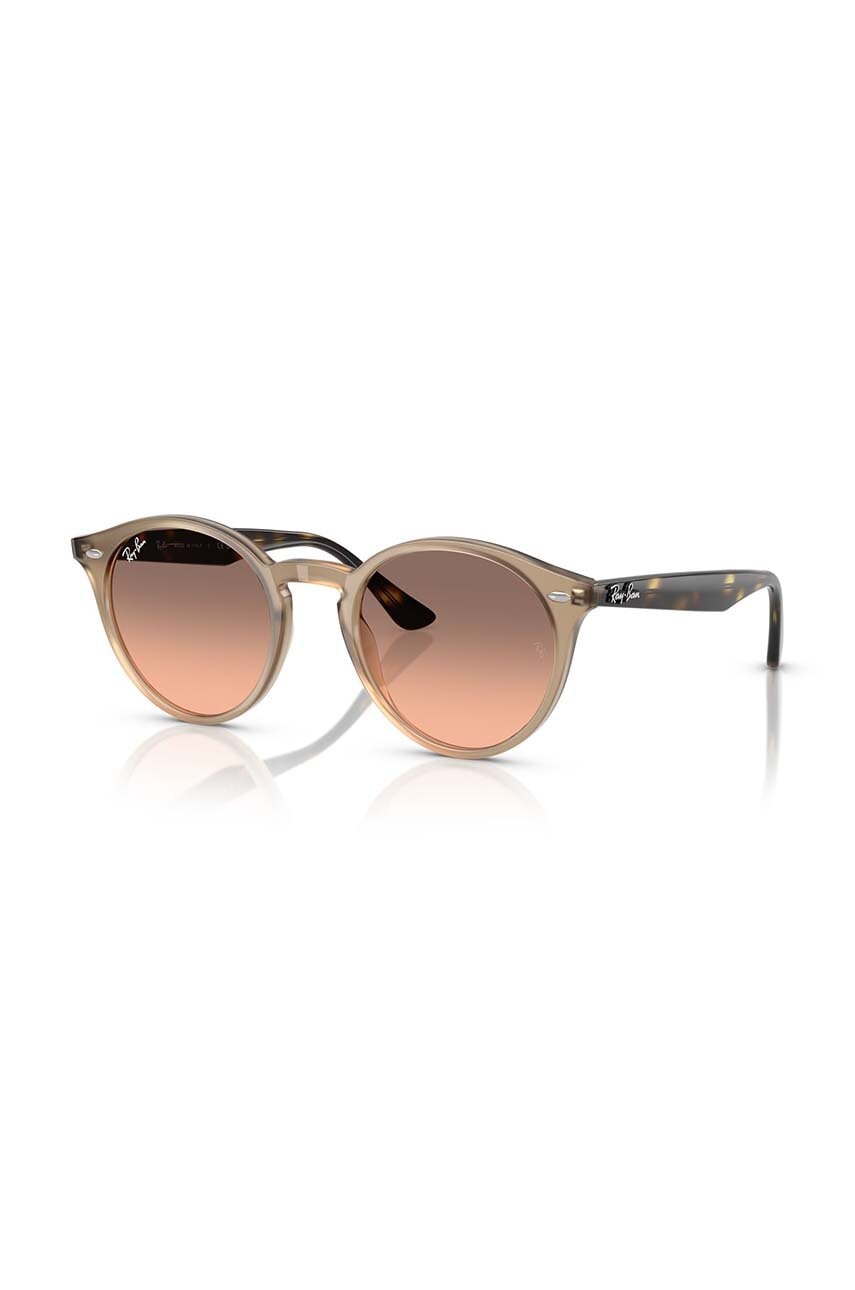 Γυαλιά ηλίου Ray-Ban χρώμα: μπεζ, 0RB2180