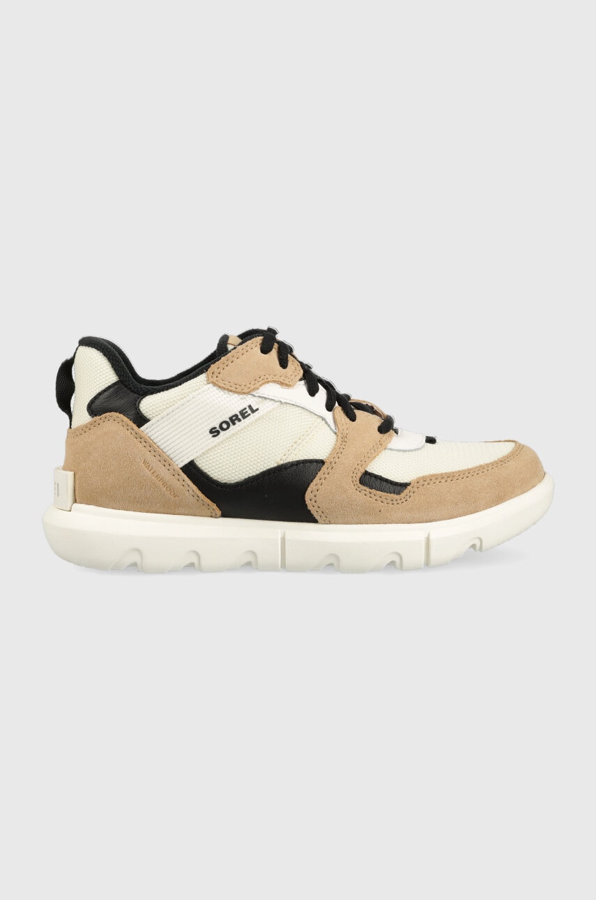 Αθλητικά Sorel EXPLORER II χρώμα: μπεζ, 2009441 SOREL EXPLORER II SNEAKER LOW WP F32009441 SOREL EXPLORER II SNEAKER LOW WP