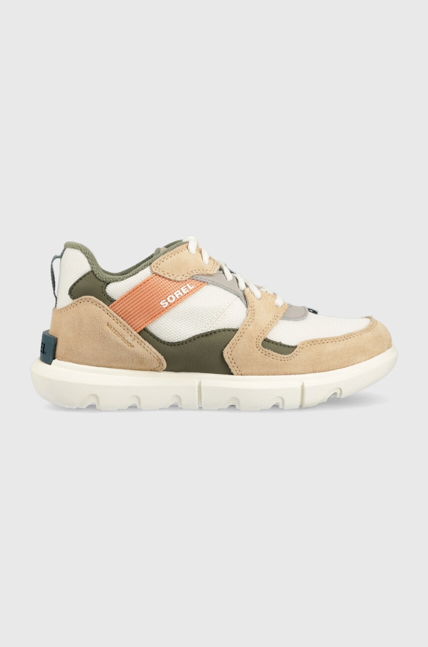 Αθλητικά Sorel EXPLORER II χρώμα: μπεζ, 2009441 SOREL EXPLORER II SNEAKER LOW WP F32009441 SOREL EXPLORER II SNEAKER LOW WP
