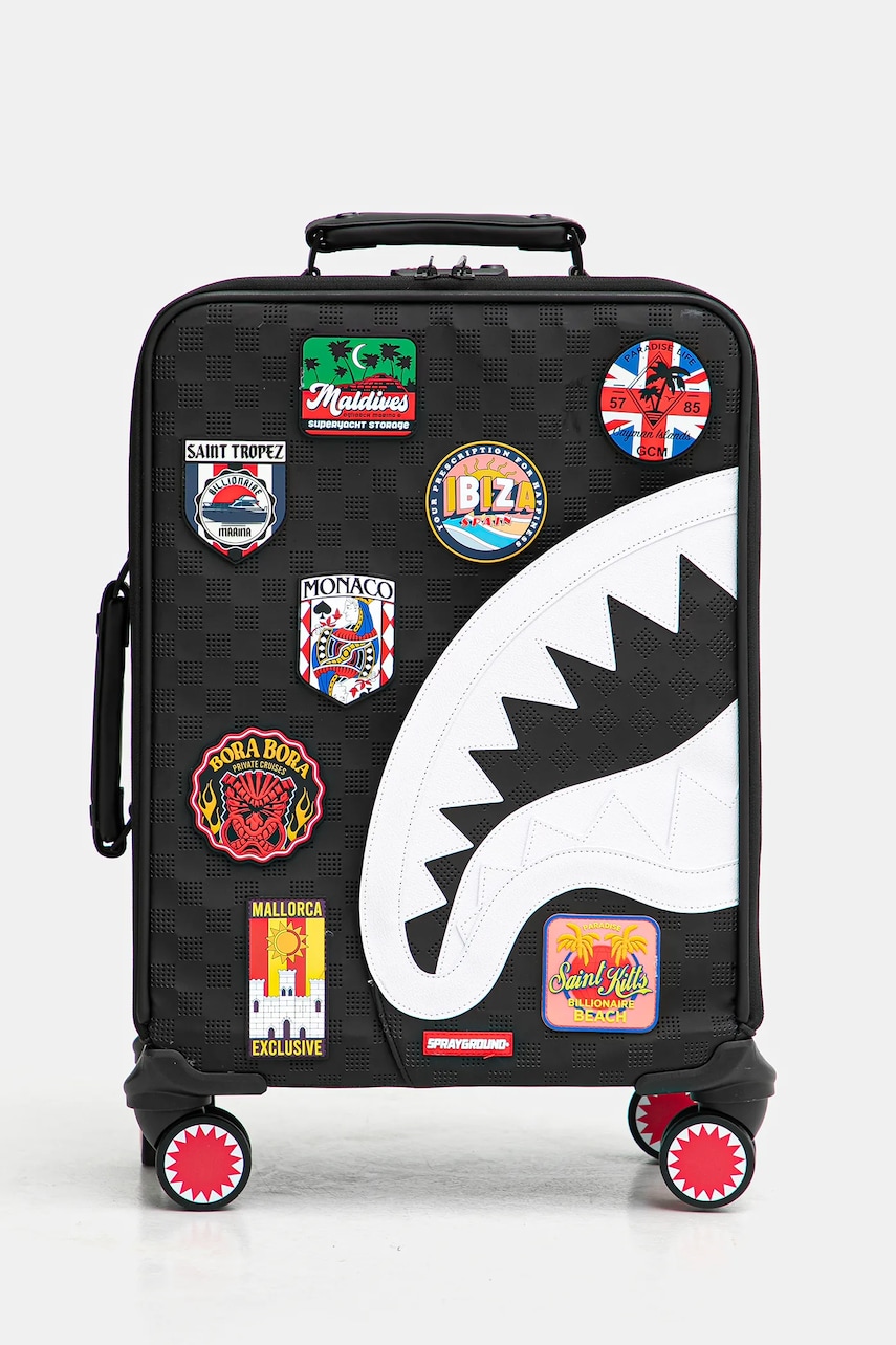 Βαλίτσα Sprayground χρώμα: μαύρο, 910CL253NSZ