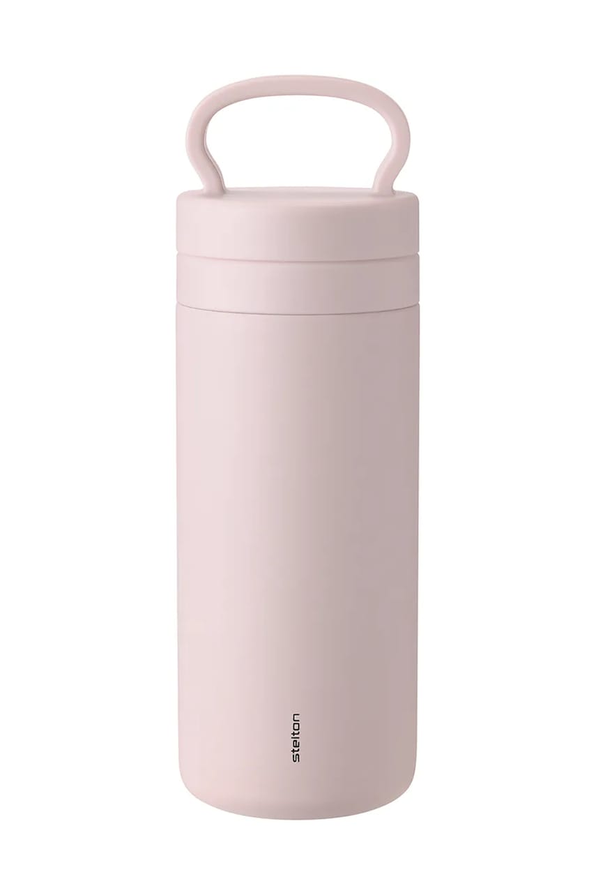 Θερμός Stelton Tabi 400 ml χρώμα: ροζ