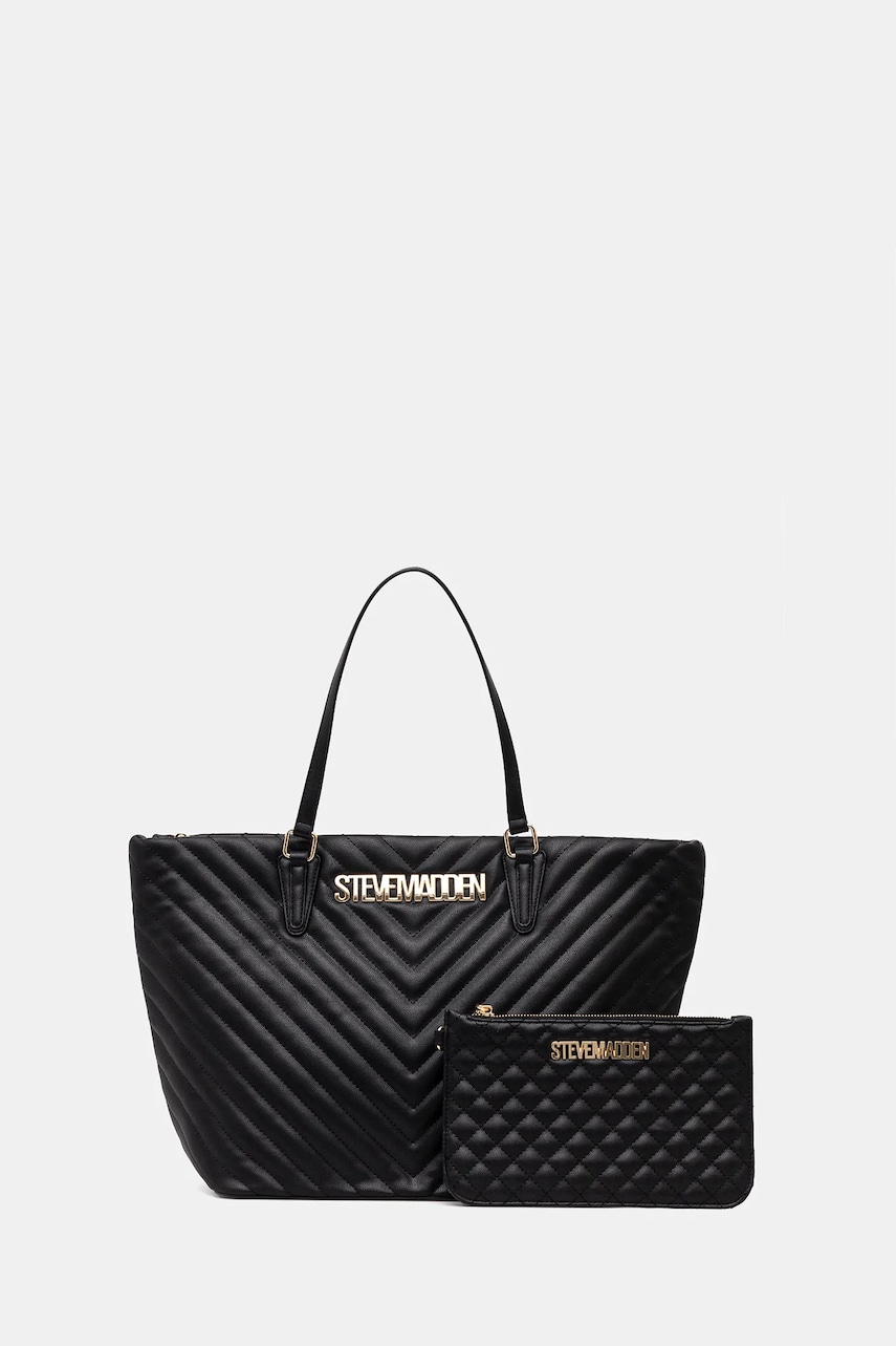 Τσάντα Steve Madden Bjude-2 χρώμα: μαύρο, SM13001707