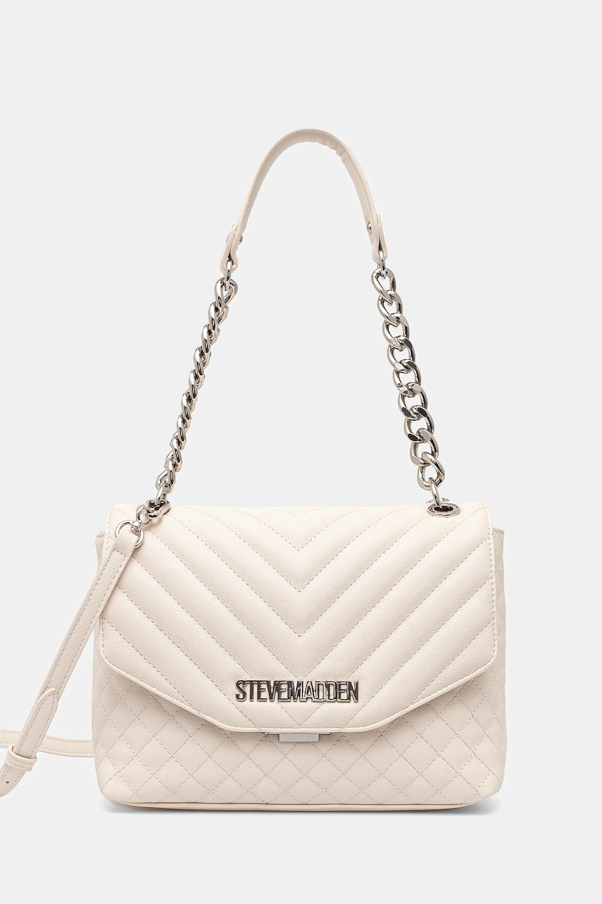 Τσάντα Steve Madden Bpat-2 χρώμα: μπεζ, SM13001706