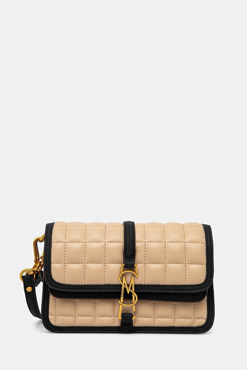 Τσάντα Steve Madden Brya-N χρώμα: μπεζ, SM13001686