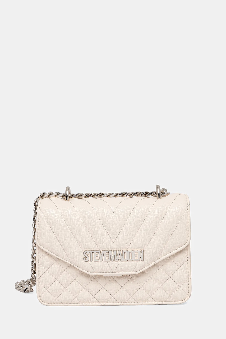 Τσάντα Steve Madden Bstake-2 χρώμα: μπεζ, SM13001704