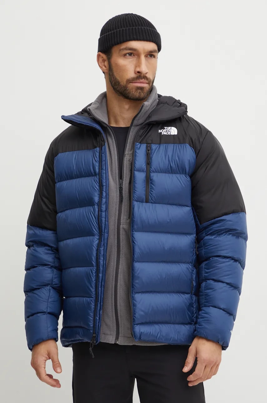Πουπουλένιο αθλητικό μπουφάν The North Face Kalix χρώμα: ναυτικό μπλε, NF0A88SKMPF1